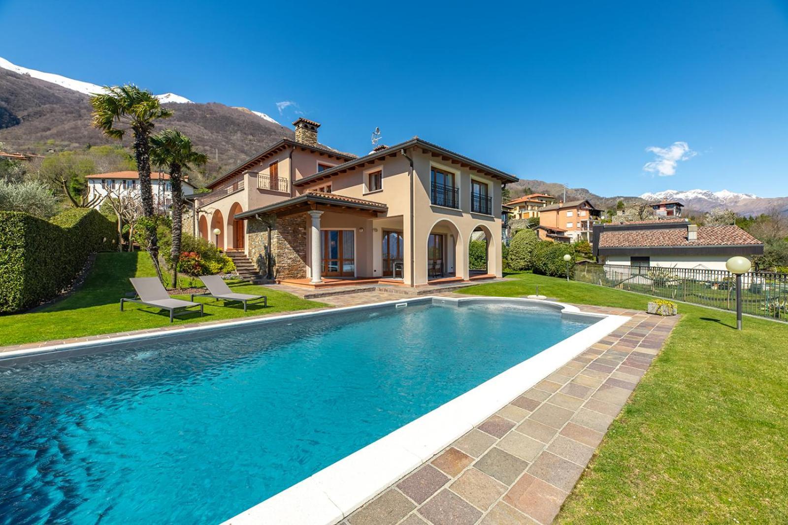 Villa Principessa - Stunning Villa With Panoramic Lake Como Views Cremia Exterior photo